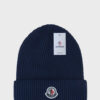 Beanie Logo Applique Navy