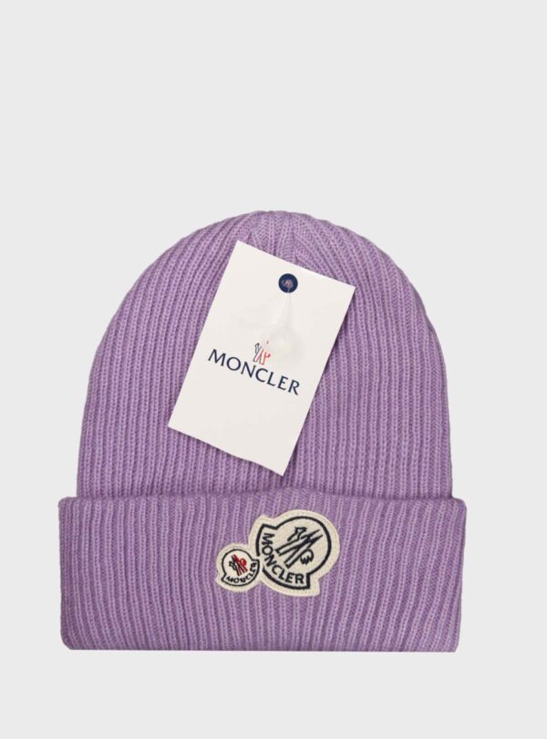 Beanie Double Logo Patch