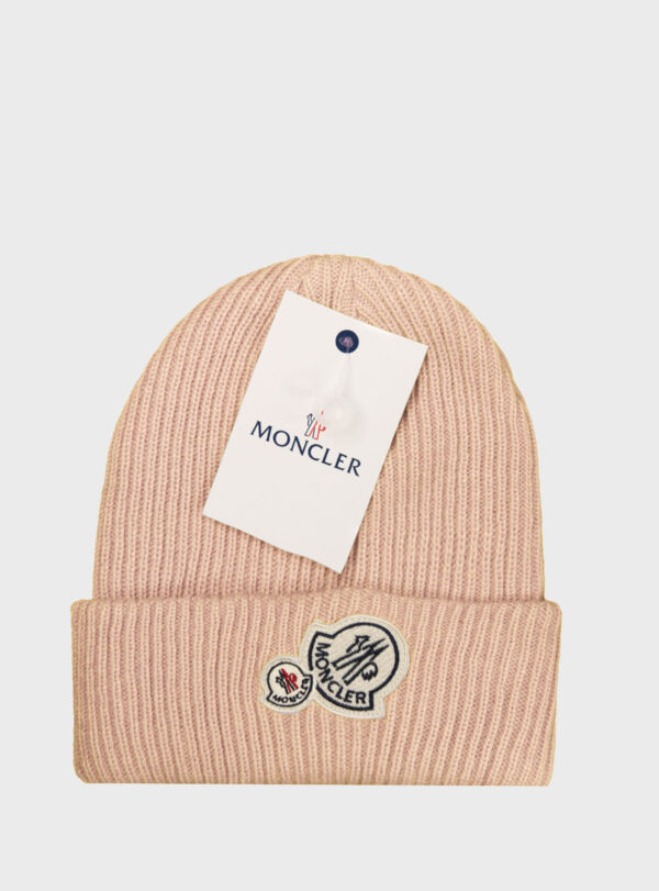 Beanie Double Logo Patch