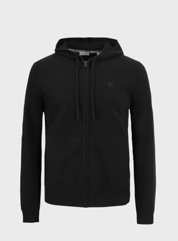 Hoodie Zipper Cashmere Blend