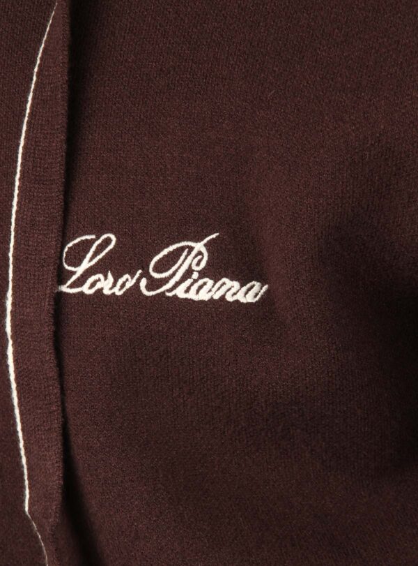 Hoodie Zipper Knit Embroidery Logo