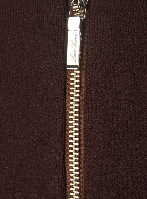 Hoodie Zipper Knit Embroidery Logo