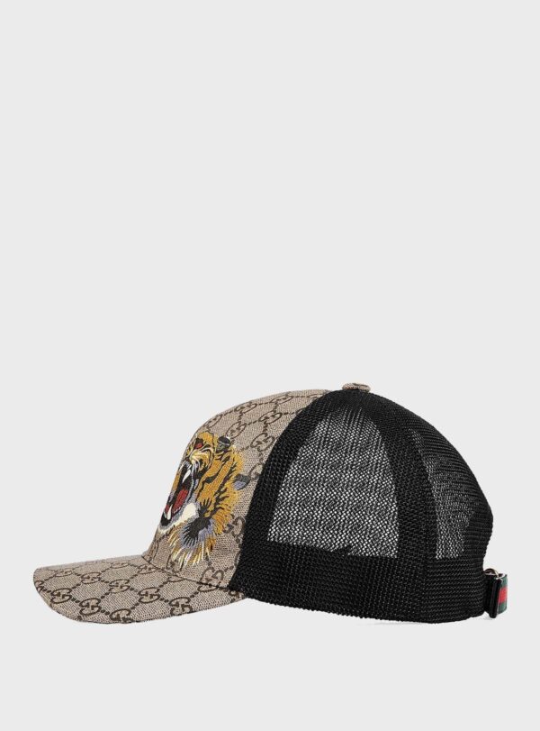 Cap Tigers Print GG Beige