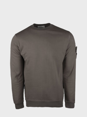 S31423 Sweater Ghost Logo Patch FW25 Brown