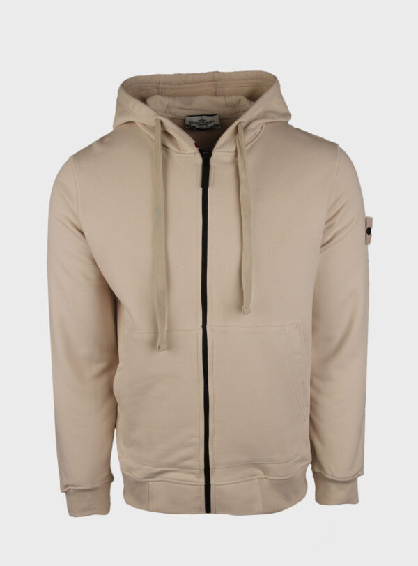 Hoodie Zipper Ghost Patch FW25