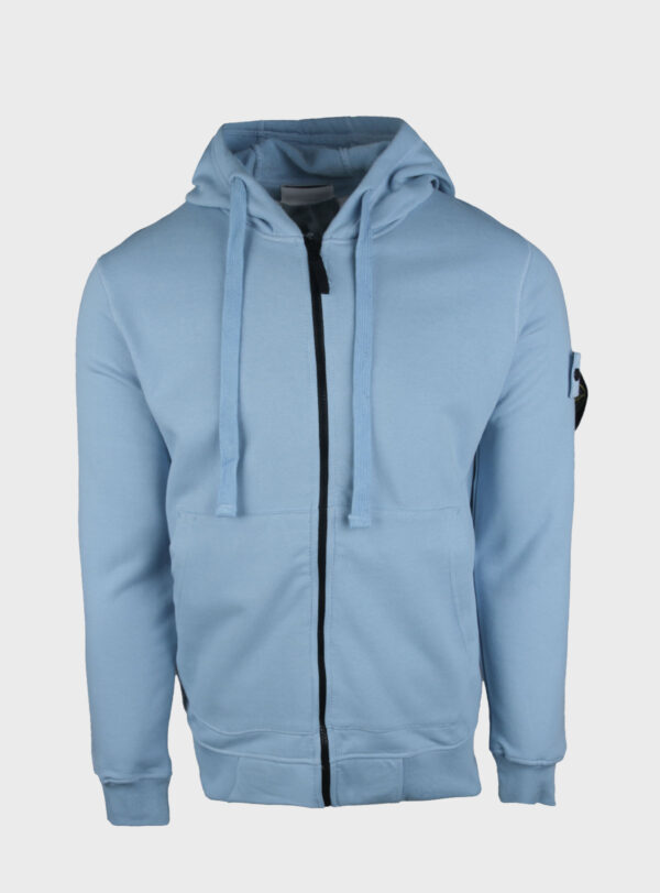 Hoodie Zipper Ghost Patch FW25