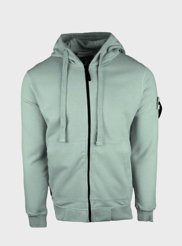 Hoodie Zipper Ghost Patch FW25