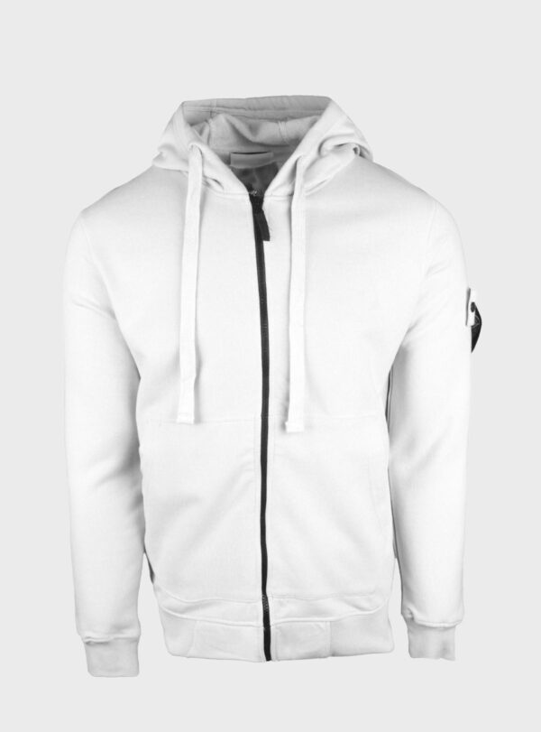 Hoodie Zipper Ghost Patch FW25