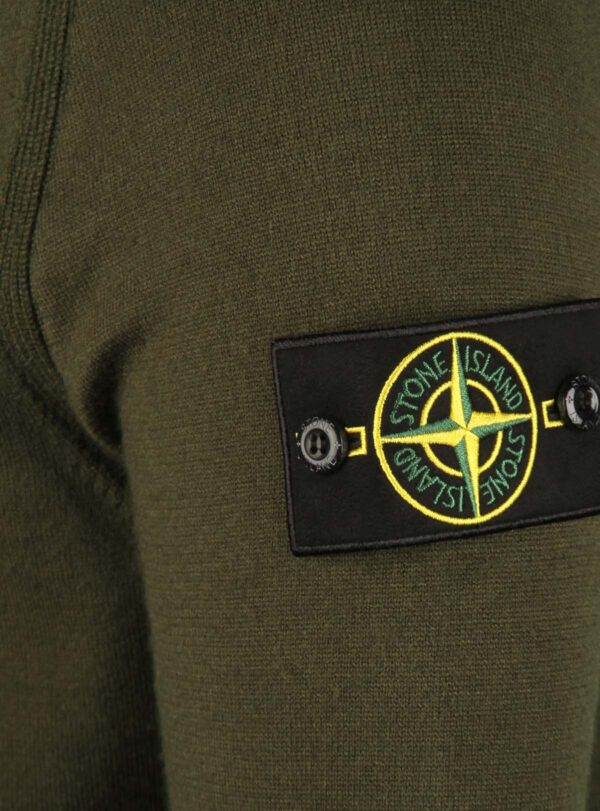 Sweater Knit Zipper Black