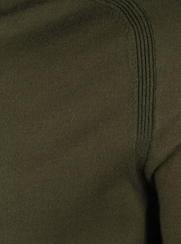 Sweater Knit Zipper Black