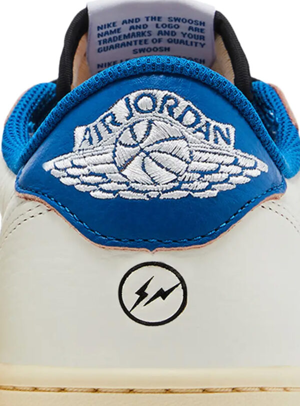 Travis Scott x Air Jordan 1 'Sail Military Blue'