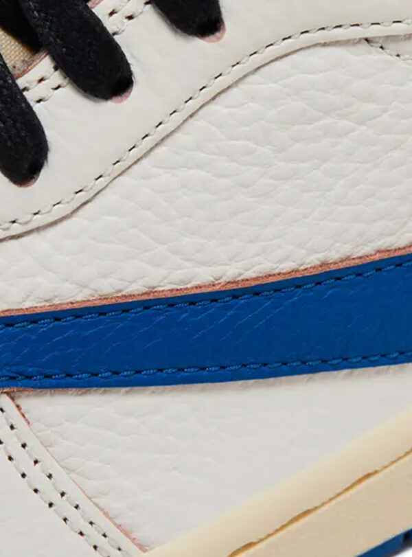 Travis Scott x Air Jordan 1 'Sail Military Blue'