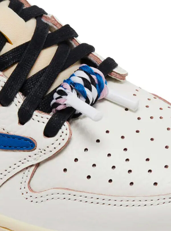 Travis Scott x Air Jordan 1 'Sail Military Blue'