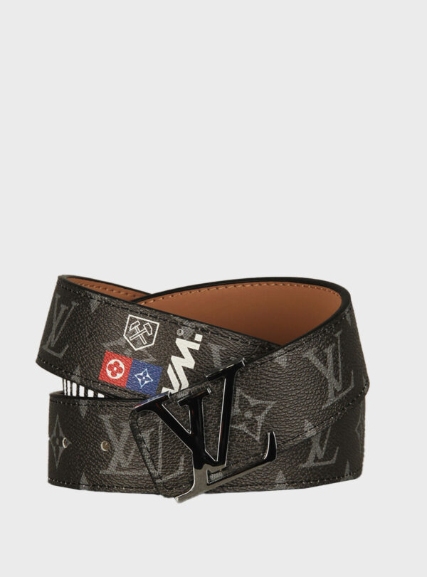 Belt Initiales Liberty Monogram Chrome Buckle