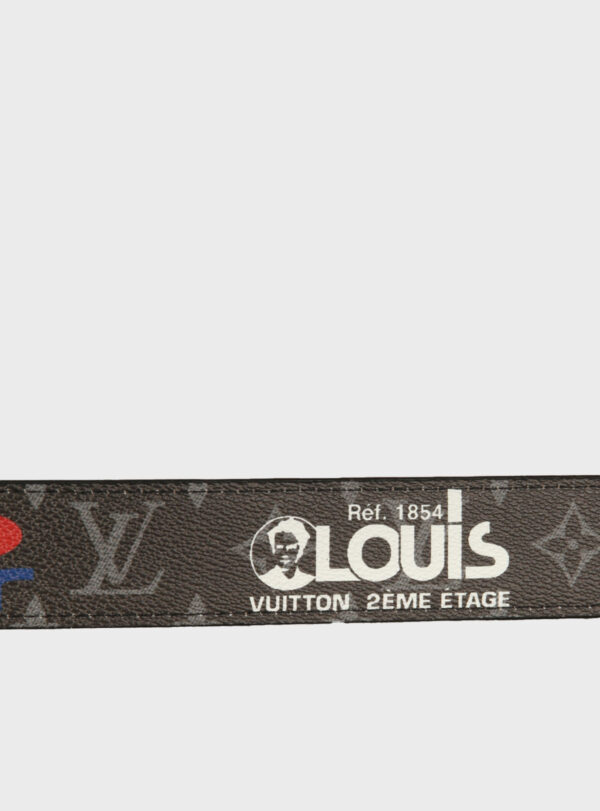 Belt Initiales Liberty Monogram Black Buckle