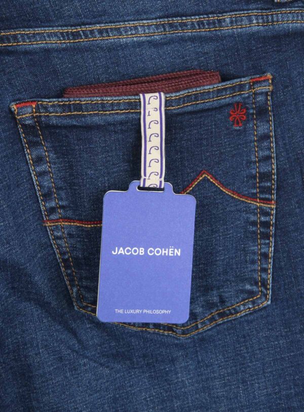 Jeans Red Stitching FW25