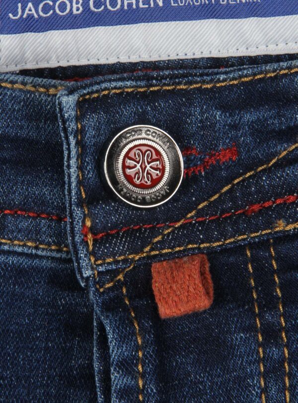 Jeans Red Stitching FW25