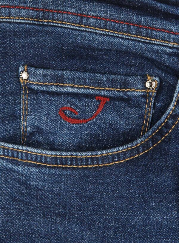 Jeans Red Stitching FW25