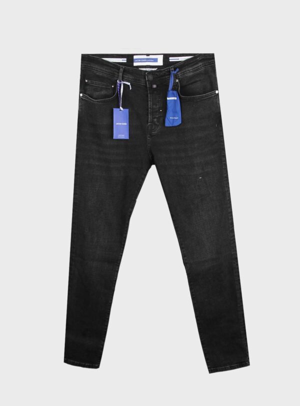 Jeans Black Stitching FW25