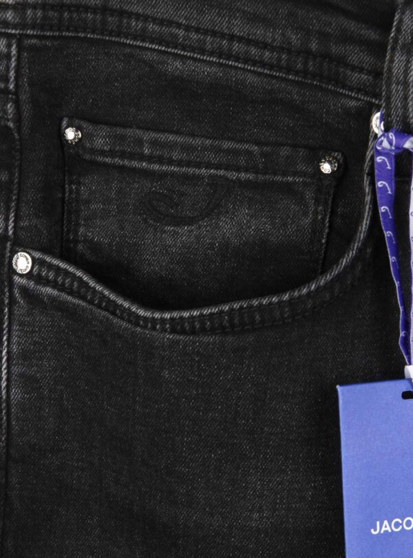 Jeans Black Stitching FW25