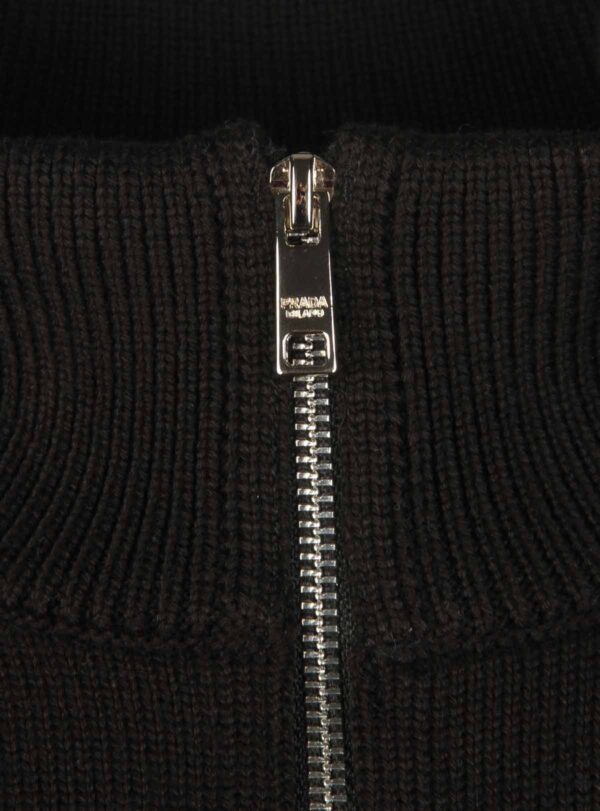 Sweater Zipper Knit Milano Patch