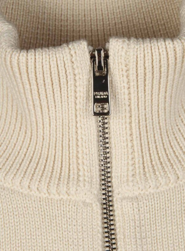 Sweater Zipper Knit Milano Patch