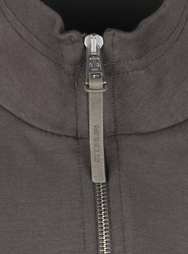 Sweater Quarter Zip Black Patch