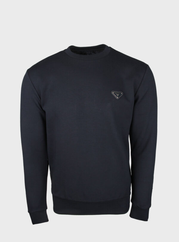 Sweater Triangle Patch Navy Blue