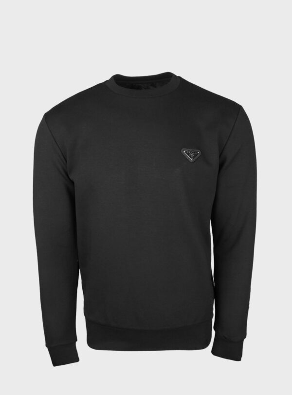 Sweater Triangle Patch Black