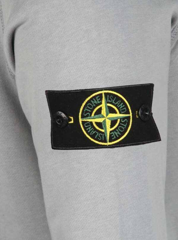 Sweater Quarter Zipper Compass Patch