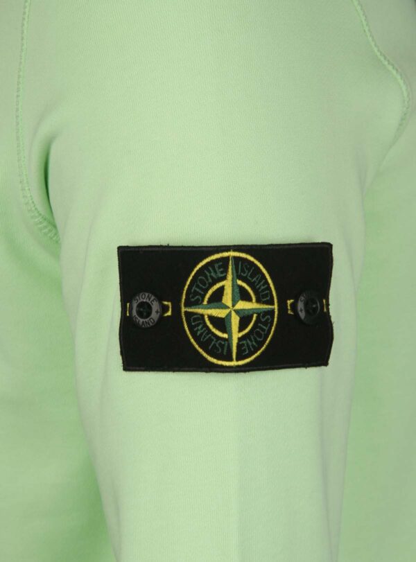 Sweater Quarter Zipper Compass Patch