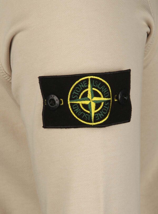 Sweater Quarter Zipper Compass Patch