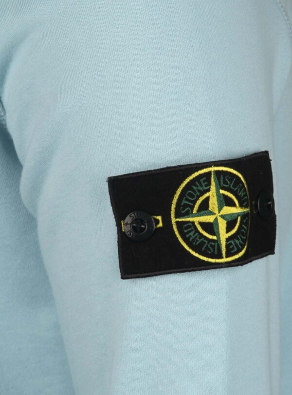 Sweater Quarter Zipper Compass Patch