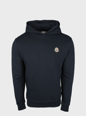 Hoodie Logo Patch Navy Blue
