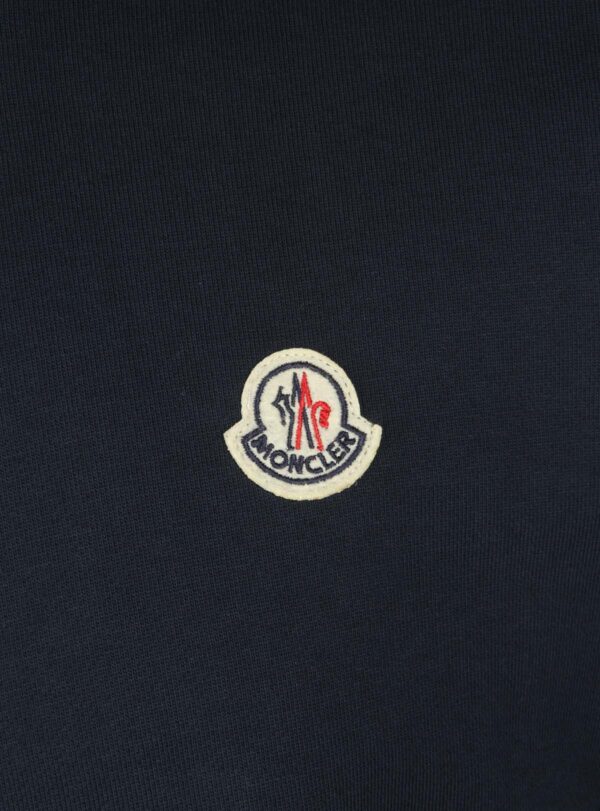 Hoodie Logo Patch Navy Blue