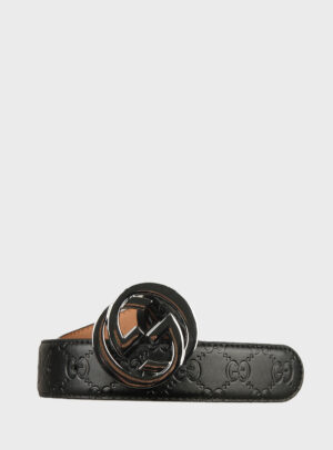 Belt GG Canvas Chrome Buckle